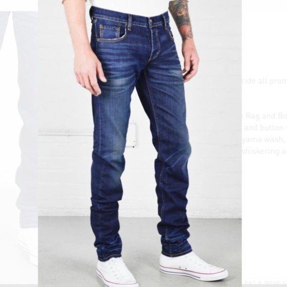MEN'S RAG AND BONE FIT 2 CLEAN AOYAMA - Picture 2 of 5